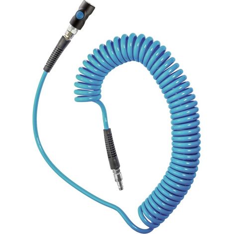 Tuyau spiralé Pus, Bleu, Diam.ext 12mm, Long. 8m ( Prix pour 1 )