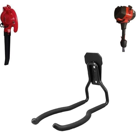 1PCDS crochets muraux pour désherbeur, porte-outils électriques pour mur de garage, crochets utilitaires pour outils de garage et rangement (1/5)