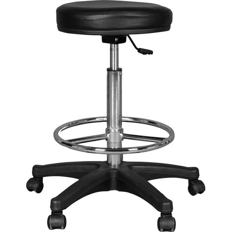 Walimex 1015905 Rollhocker noir hauteur réglable