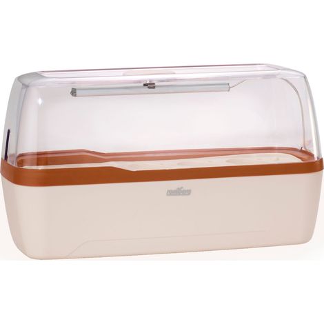Romberg BOQUBE L Plus LED Gewächshaus & Pflanzkasten-System creme/kupfergold (1/5)