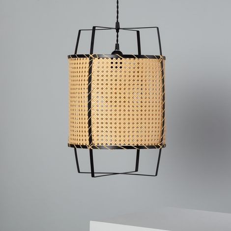 Suspension Rotin Baco Naturel (1/5)