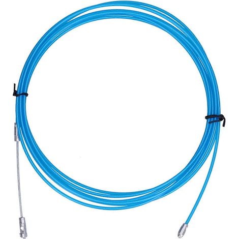 Stahlseillitze, blau, kunststoffummantelt, hochfest, für Aufzugskräne, 5 m / 5,47 yd
