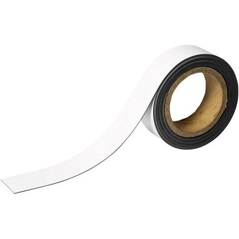 Durable Ruban magnétique blanc 5 m x 40 mm flexible (1/2)