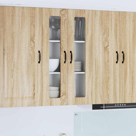 vidaXL Pannello lavastoviglie KALMAR Rovere Sonoma 60 x 31 x 100 cm