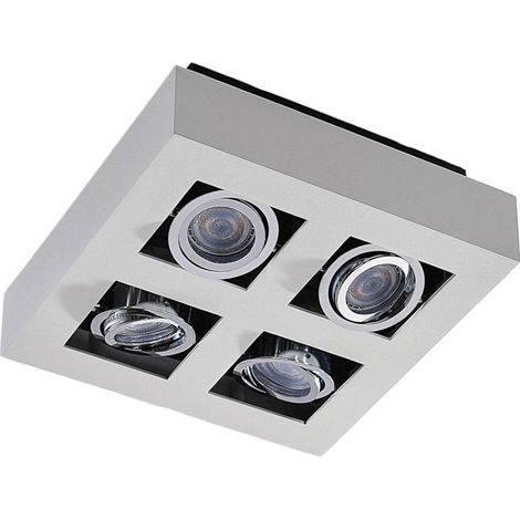 Ceiling Lightdimmable 'Vince' made of Aluminium for Hallway (1/5)