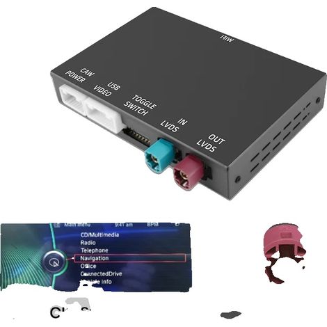 Auto Multimedia Decoder, Wireless Carplay, Android Auto Unterstützung, CIC-System