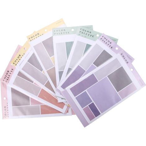 32 etichette adesive colorate rotonde e quadrate per classificazione in ufficio e personalizzazione - Pratiche e decorative (1/5)