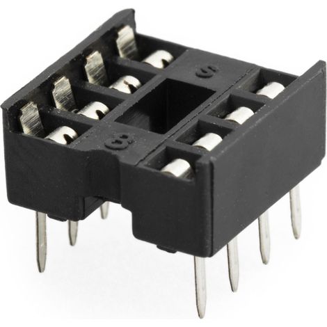 Presa a circuito integrato 8pin piatto 2,54mm Zopp8