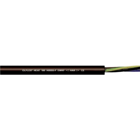Lapp ÖLFLEX HEAT 180 câble électrique noir 1,50 mm² (1/5)