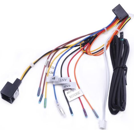 16pin stéréo Power Retro fit câble de faisceau de fil adaptateur pour W211 Supporte l'amplificateur d'usine