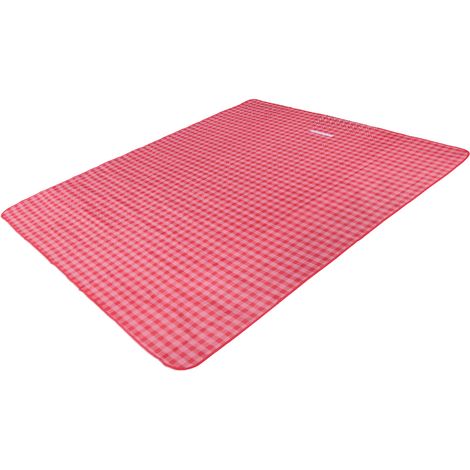 Couverture de pique-nique imperméable, tapis de plage portable, tapis de pique-nique pour le camping et la randonnée, tapis de sable, 200 x 145 cm / 78,7 x 57 pouces (1/5)