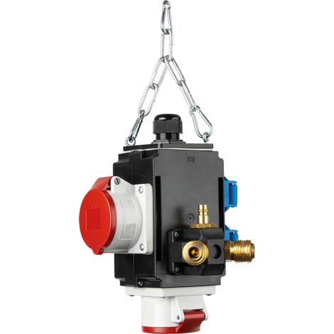 MIXO Typ 3+ Energiewürfel mit Druckluft fertig verdrahtet IP44 (1/2)