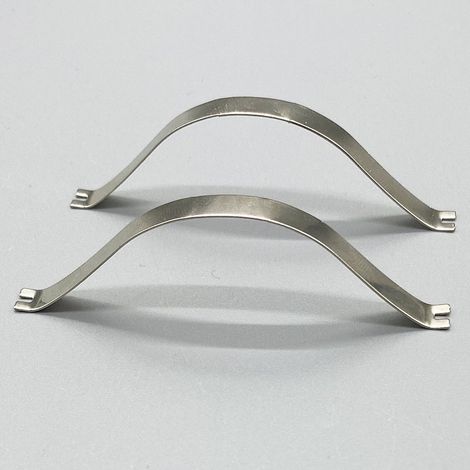 Accessoires de quincaillerie pour cadre photo en alliage d'aluminium, clip de fixation à ressort en forme de U pour le panneau arrière, fermeture à pression décorative 803 pour le dos du cadre photo (1/5)