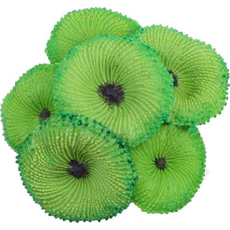 Coral - Résine - Décoration Pour Aquarium Et Bassin À Poissons - Plante Marine Artificielle - 1 Pièce (1/5)