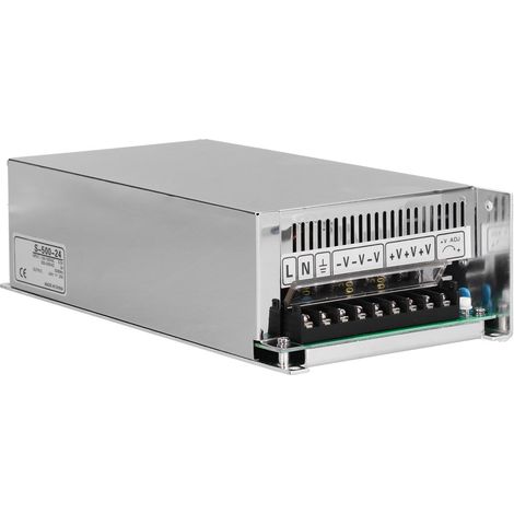 Alimentation à découpage 500W 24V pour réparation électronique domestique, transformateur de puissance 110V/220V, pièce de rechange S-500-24 (1/5)