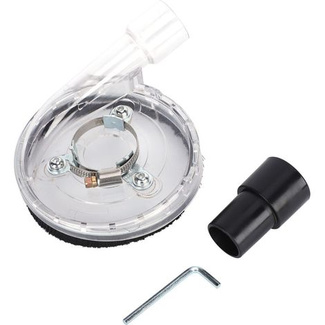 Housse anti-poussière pour meuleuse d'angle, kit accessoire avec disque à lamelles 4 pouces (1/5)