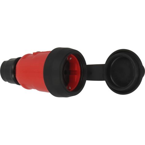 Brennenstuhl Acoplamiento profesional IP44 (adecuado para uso en exteriores, fabricado en Alemania)