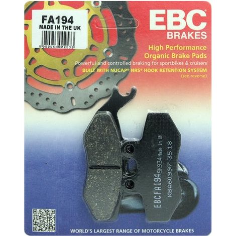 Pastiglie freno EBC FA194 (1/2)