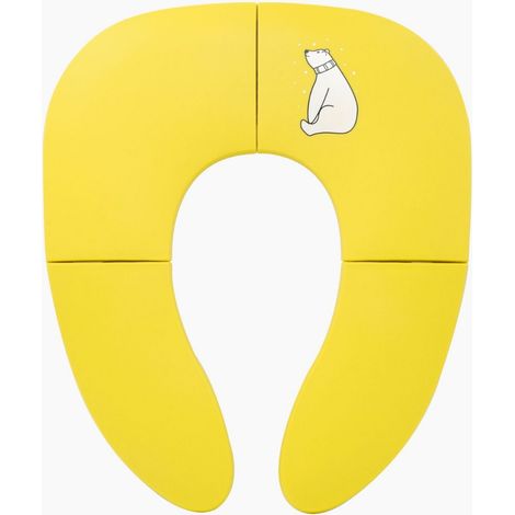Reductor de asiento de inodoro para bebés, asiento de inodoro plegable para niños, reductor de inodoro portátil para niños/bebés, asiento de inodoro de viaje (1/5)