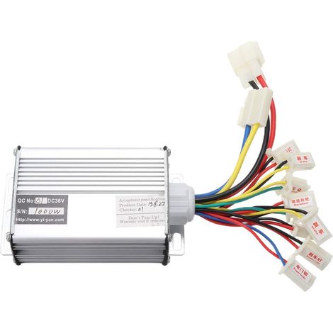 Regolatore di velocità a spazzole da 36 V CC 1000 W applicabile per scooter, biciclette, biciclette elettriche, accessori per motori elettrici