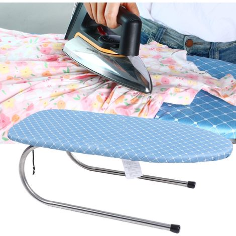 Planche à repasser Mini Tabletop U-Shaped avec Couverture Amovible - Compacte, Stable et Portable pour Appartements et Dorms (1/5)
