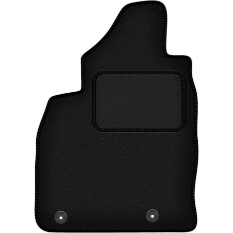 Velor-Fahrermatte für: Mitsubishi Pajero Pinin SUV (1999–2006), schwarz