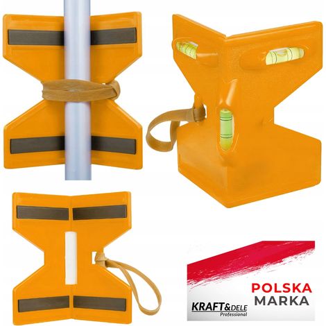 Niveau d'angle pour poteaux 3 Libelle Kraft&Dele 0,01 m (1/5)