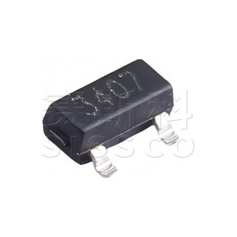 TWGMC AO3407 SOT-23 surface mount MOSFET, 3407 screen printed field-effect transistor, electronic component chip, electronic component, 5 units, packaged and shipped.
