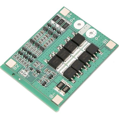 Carte de Protection pour Batterie Lithium 12V 25A avec Circuit d'Équilibrage et Contrôle de Charge (1/5)