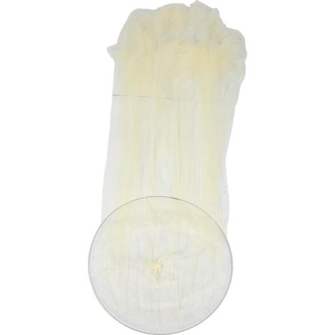 Moustiquaire beige pour lit de fille, motif princesse (1/5)
