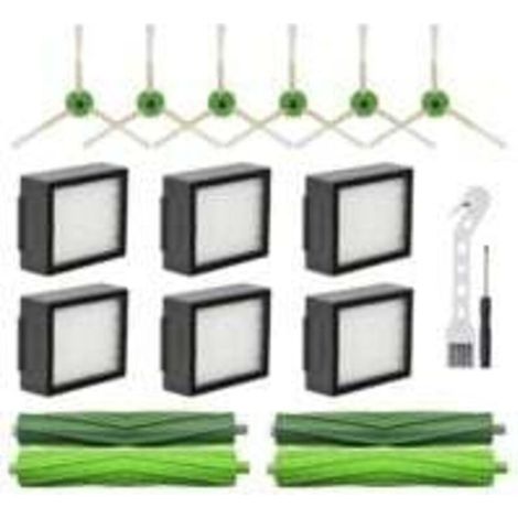 Ricambi Ulisem per iRobot Roomba I3 I4 I6 I7 I8 E5 E6 E7 Robot Aspirapolvere Spazzola Laterale Principale Filtro HEPA (1/4)