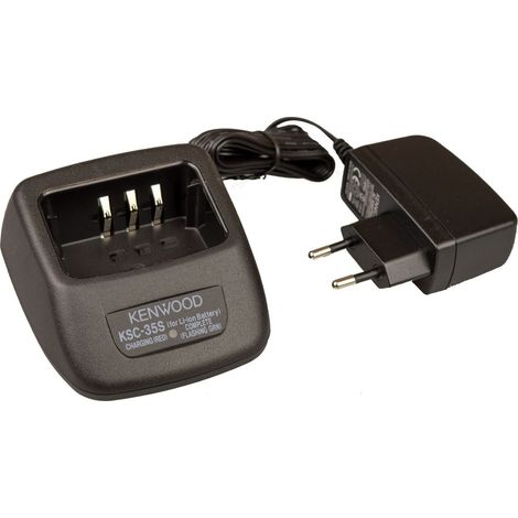 Chargeur Kenwood KSC-35S pour (entre autres) les talkies-walkies Kenwood TK3501 et TK3701D - NETIM - 557072