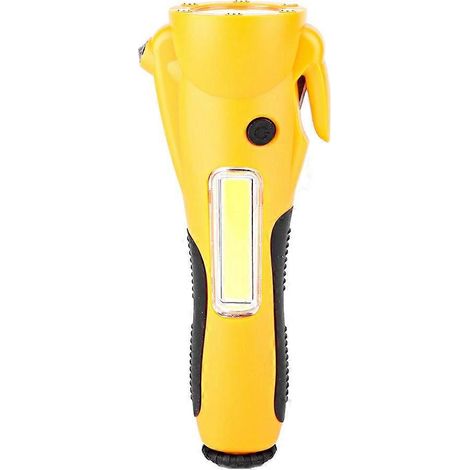 Multifunktionale Auto-Notfalltaschenlampe für Outdoor-Camping, Sicherheit im Notfall, Orange