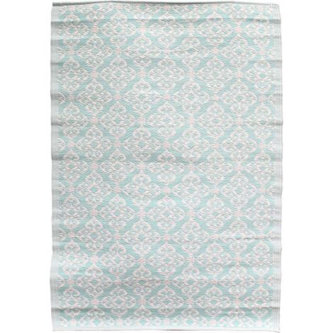 Tapis intérieur et extérieur polypro 120x180 vert clair (1/2)