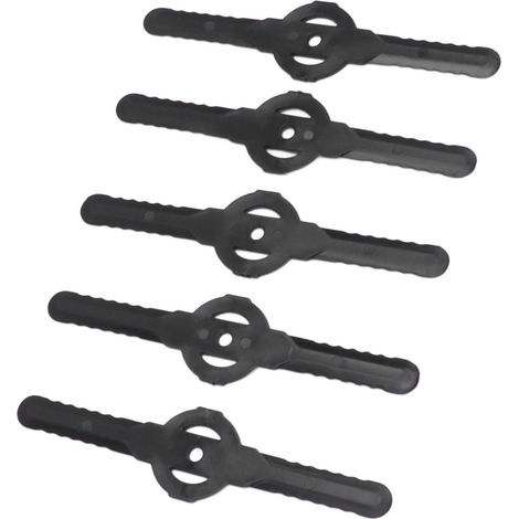 30-piece cutting head blades, replacement for electric lawnmowers, long blade mowing accessories for garden and lawn (1/5)