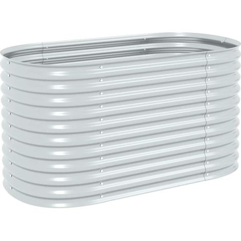 Maison Exclusive - Garten-Hochbeet 160x80x81 cm Verzinkter Stahl