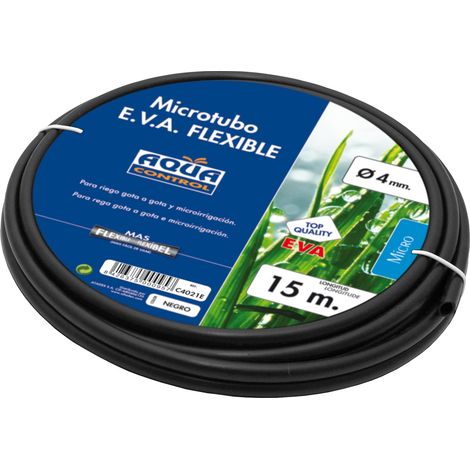 Aqua Control Rotolo da 15 m di microtubo flessibile da 4 mm per gocciolatoio C4021E (1/4)