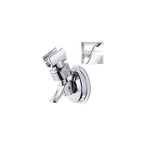Support de Douche, Support Douche Ventouse, Support Douchette Ventouse Orientable, Support Douche sans Percage, Support de Pomme de Douche Mural Universel, Fixation Pommeau de Douche (1/5)