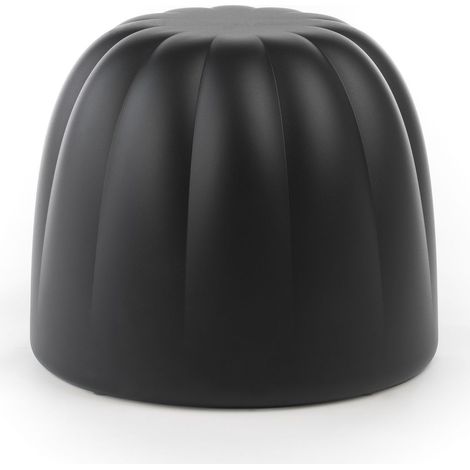 Gelee Nero pouf originale slide di design per giardino esterno interno colorata moderna poliuretano made in Italy sedia seduta poltrona (1/3)