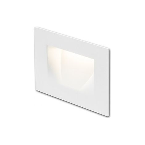 Lampada plafoniera da incasso bianco 230V LED 3W IP54 3000K