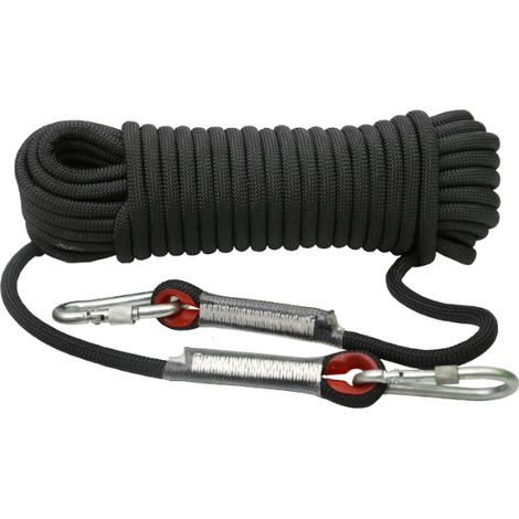 1 Corde de sauvetage, 12 mm, polyester, 12 kN, escalade, camping (1/5)
