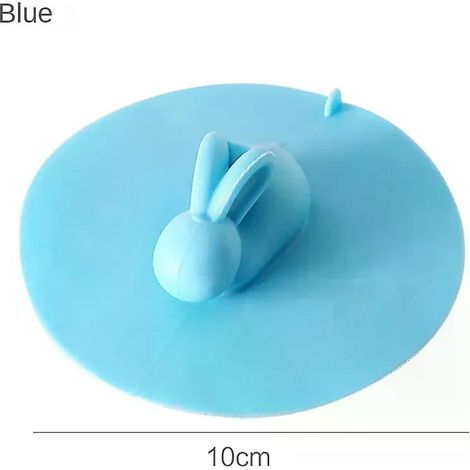 Couvercle d'étanchéité pour toilettes, crépine d'évier, déodorant lapin de dessin animé, couvercle de déodorant pour canalisation d'égout, anti-obstruction (1/4)