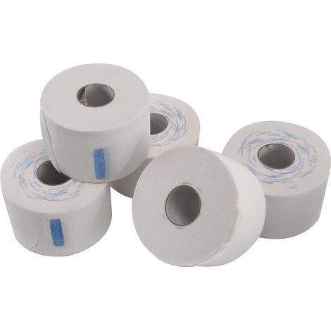 5 Cou Cheveux Coupe Collier Volants Bande Rouleau Papier HygièNe Papier Salon de Coiffure Disposer (1/5)