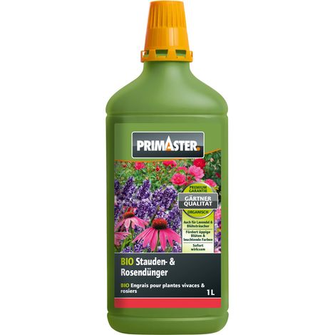 Primaster Bio Flüssigdünger Stauden- & Rosen 1 l Dünger