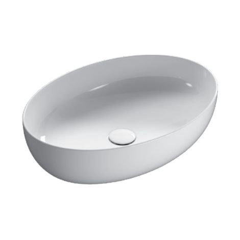 Lavabo in ceramica 60x42 cm Globo 4ALL TFO60BI  Bianco - Ceramica