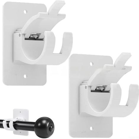 10kg ABS Ceiling Hook for Curtains (White) (1/5)