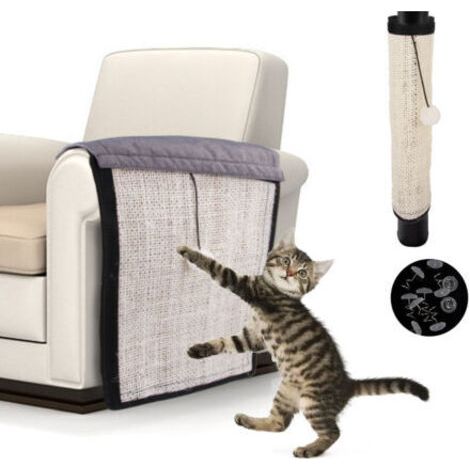 Griffoir En Sisal Pour Chat Tapis De Protection Pour Canapé 110×29cm (1pcs) (1/5)