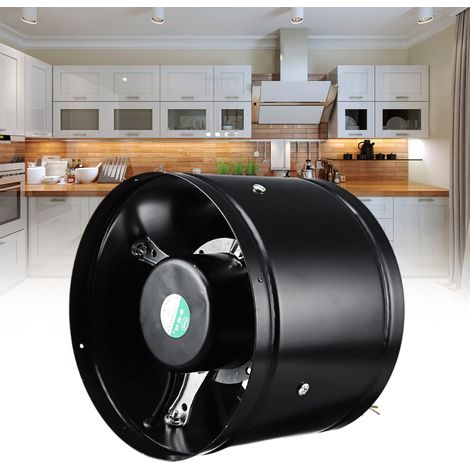 Ventilateur de conduit de 8 pouces à faible bruit pour la ventilation de la cuisine, du garage et de la salle de bain (1/5)