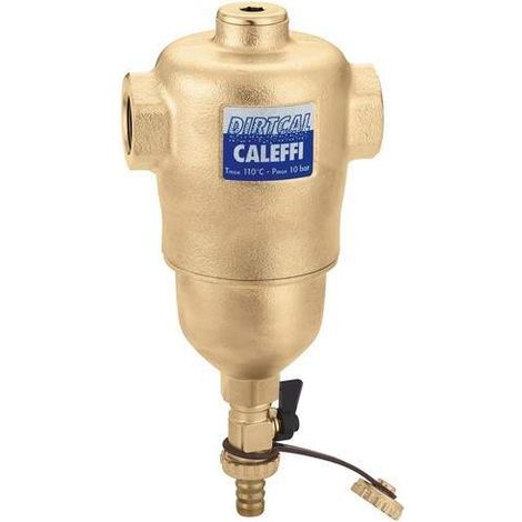 Schmutzabscheider mit Innengewindeanschlüssen und Uberlaufgarnitur Caleffi 5462 2"