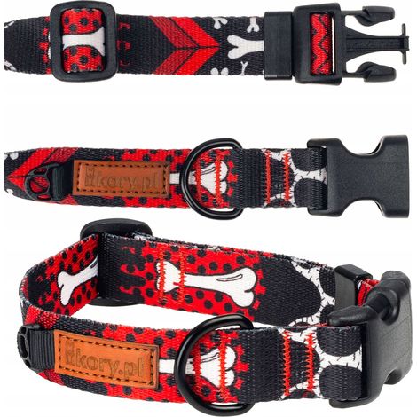 Collier léger et ajustable pour chien Jack Russell Parson Terrier S/M 20 mm Ukory (1/5)